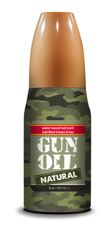 gun oil natural 8 oz bottle