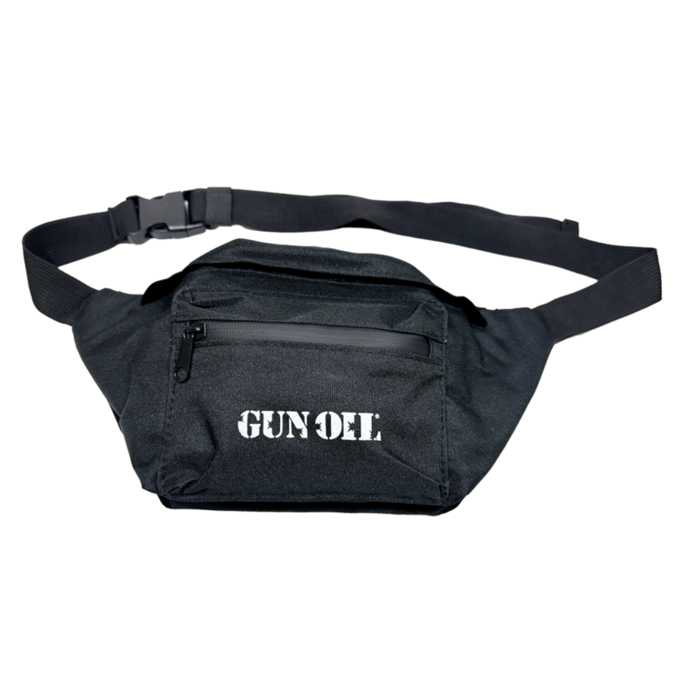 gun oil fanny pack black