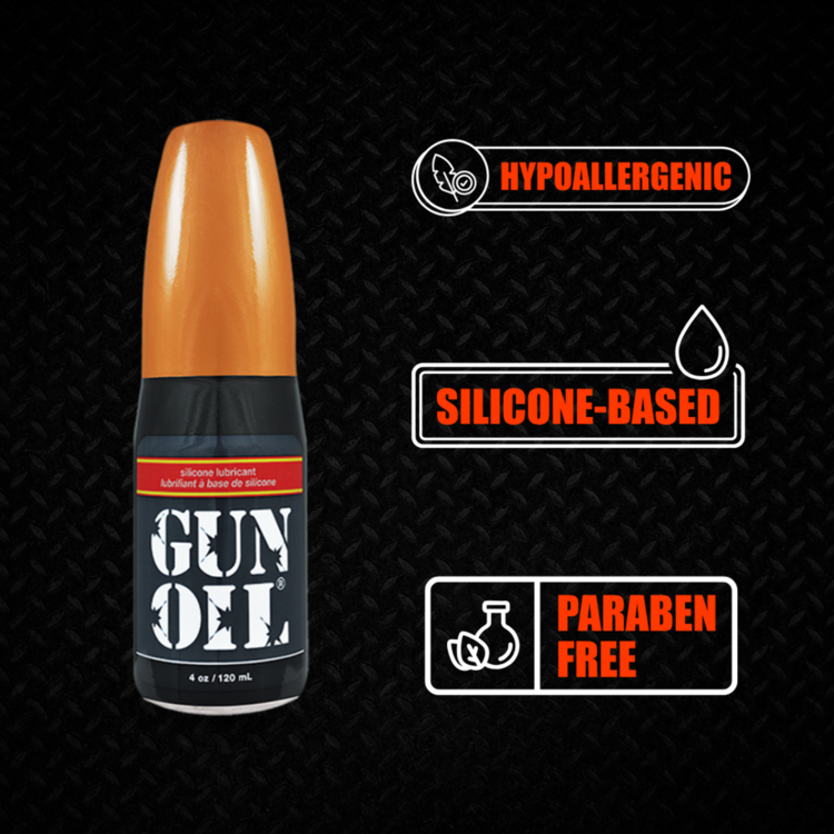 gun oil silicone 8 oz bottle