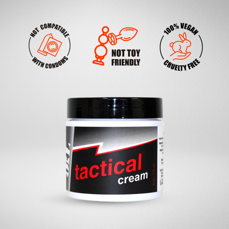 tactical cream 6 oz jar